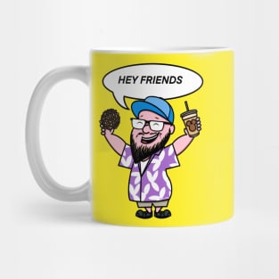 Paging Mr Morrow Theme Park Vlogger - Hey Friends Mug